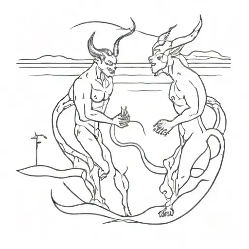 Ambrasing Demons But Loves The Beach