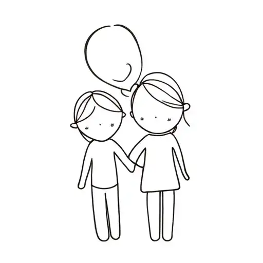 The Love Of A Family With Two Children Lylou Et Calie