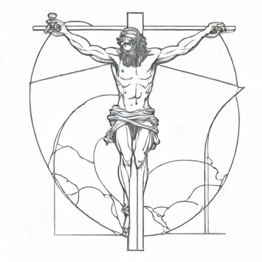 Crucifix And A Sword