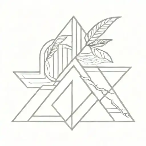 Abstract Minimalist Art Style