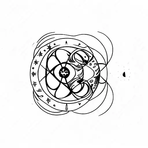 Star Sign Of Leo With The Planete Of Leo