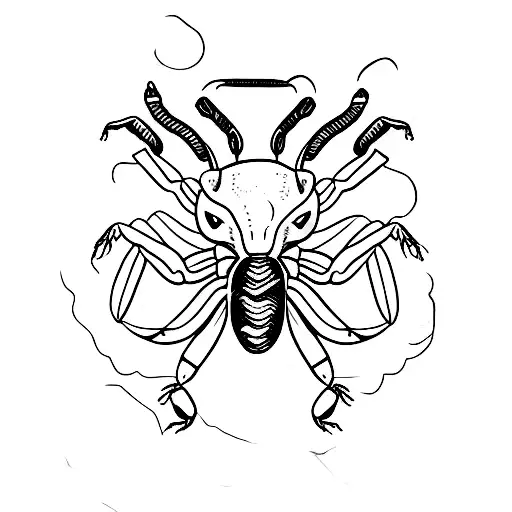 Scorpion With Rabbit