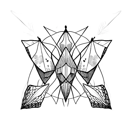 Gothic Mushroom Crystals Moth