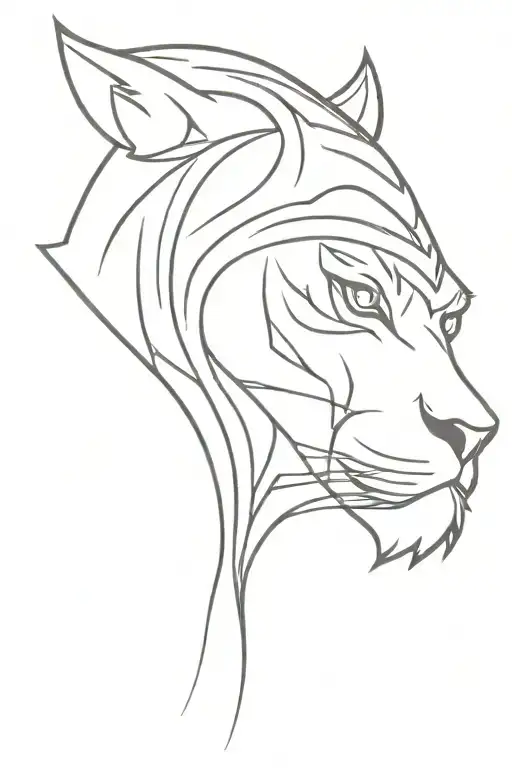 Spartan Culture And Tiger Head And Soccer