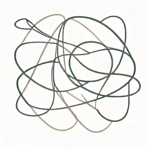 Lines Symbol Intertwined