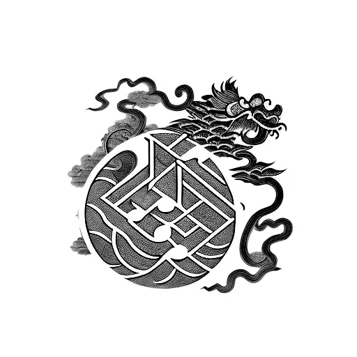 Chinese Character Sleeve