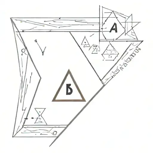 A Triangle With Geolocation Coordinates And A Date And Y B V With An Mba Emm23 Star In The Center