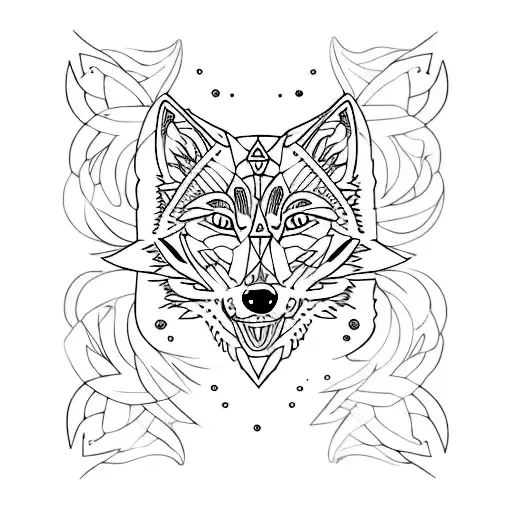 Combination Of A Wolf And Cat