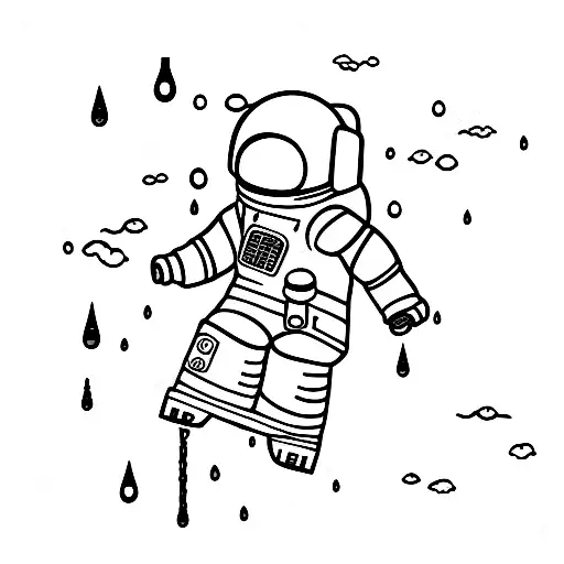 Astronaut In The Rain