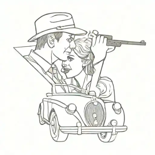 Getaway Car Bonnie And Clyde