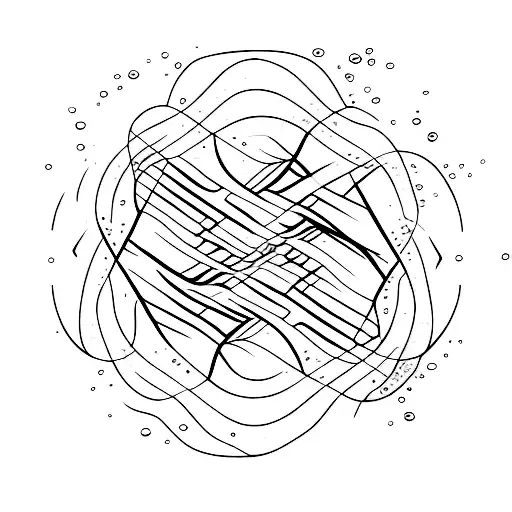 Abstract Water Stamp