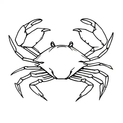 Crabe Cancer Zodiac Symbol