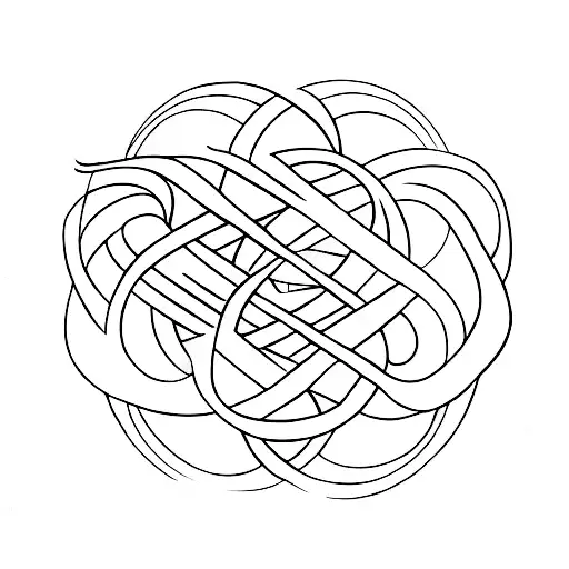 Infinity Symbol Iniciales