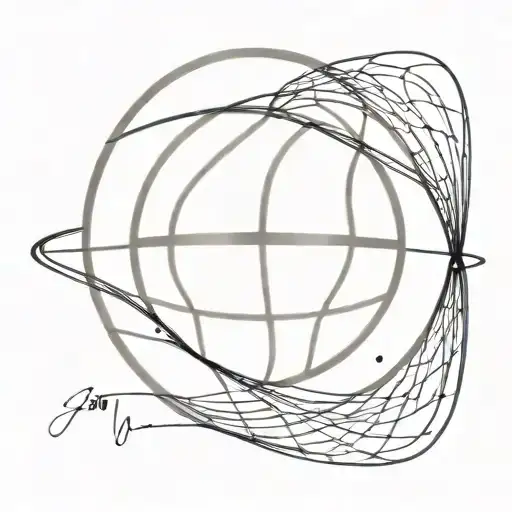 A Basketball Morphing Into A Dna Strand