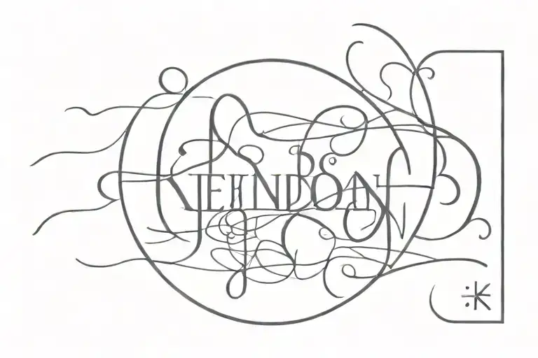 Lettering Kendon