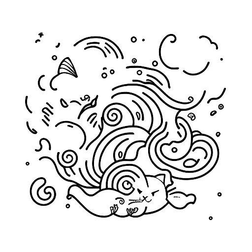 Life Cat Sea Love Baby