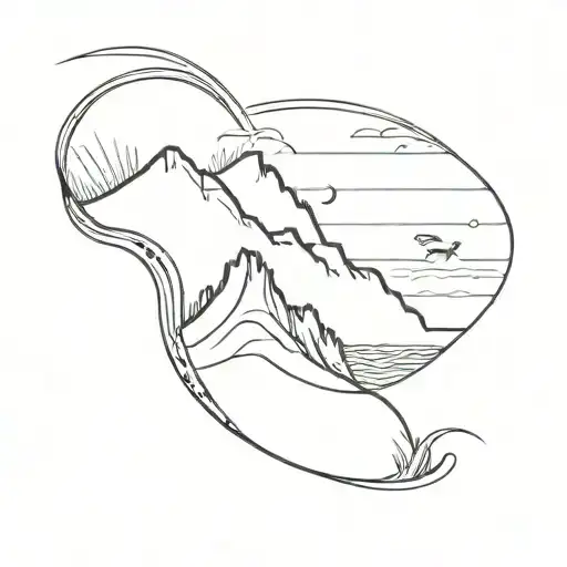 Cross On The Cliff Ocean Waves Ocean Below With Fish