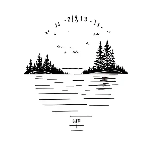 Lake With Coordinates