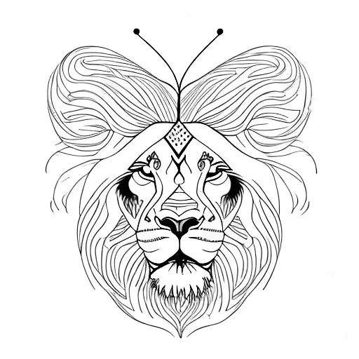 Lion Butterfly
