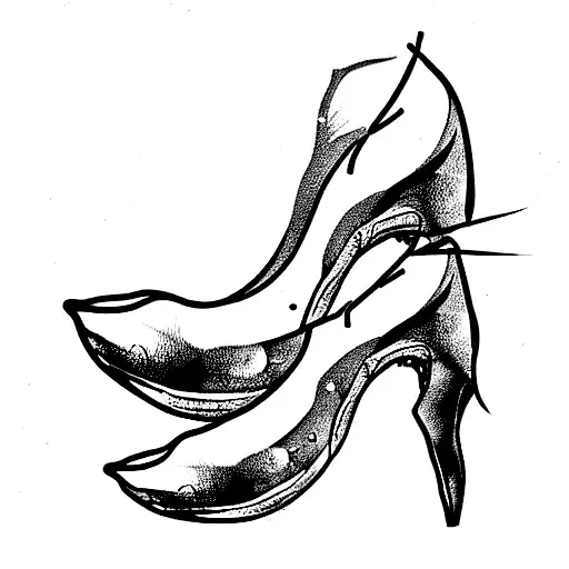 Dinosaur In High Heels