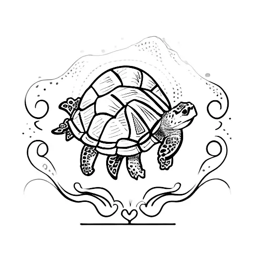 A Men With Flowers As A Head Full Body Wearing A Turtle Beckham And With A Iol Lamp On His Hand