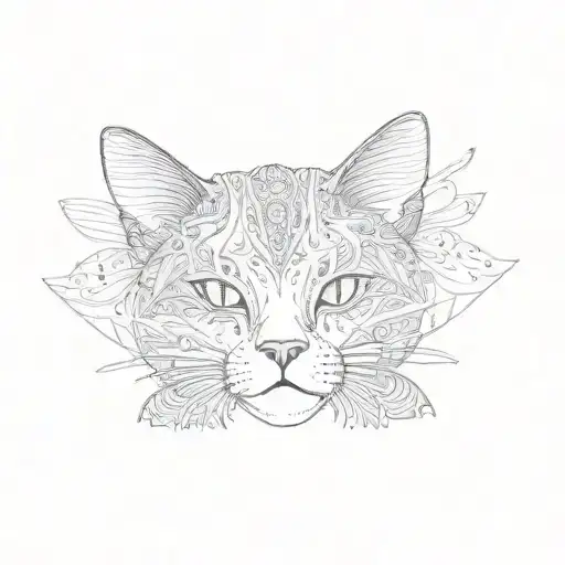 A Cat With Many Eyes