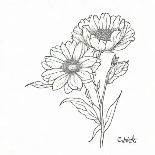 Daisy Carnation Cosmo Flower