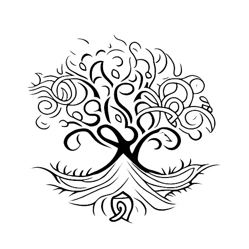 Tree Of Life With A And M