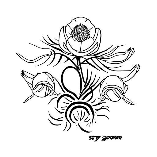 Scorpion Grass Flower Bouquet