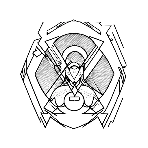 Male Symbol Merging Into A Woman Symbol