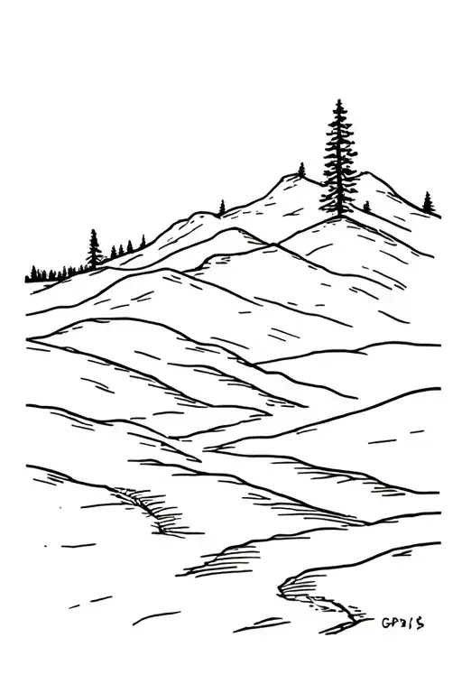 Hiking Trail Leading