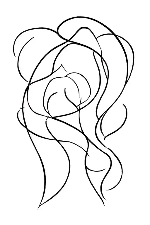 Small Family Tatoo Design With Lines