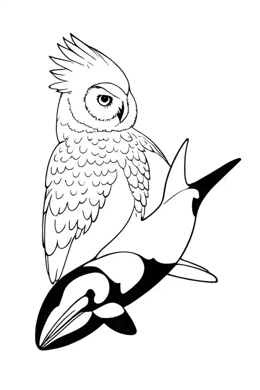 Orca And Owl