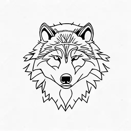 Wolf Finished Marathon In Wood