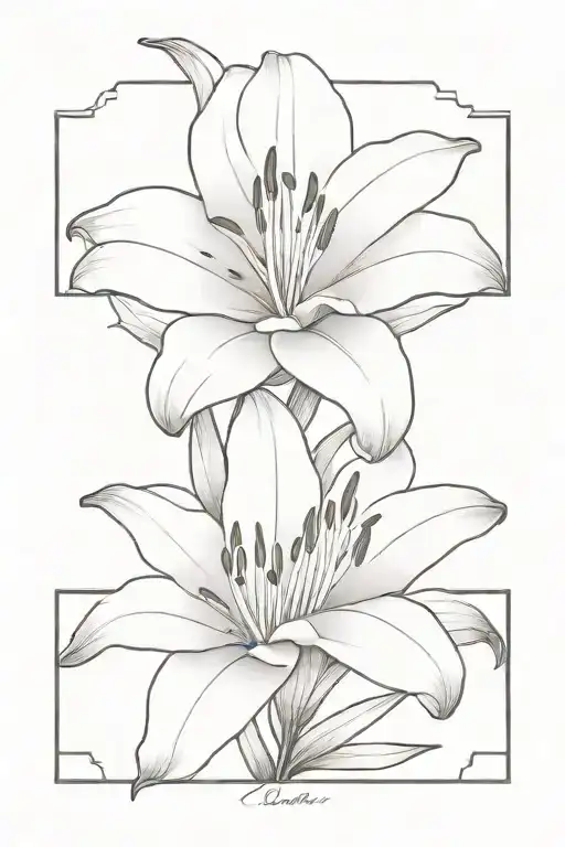 A Lily With The Name Lilian