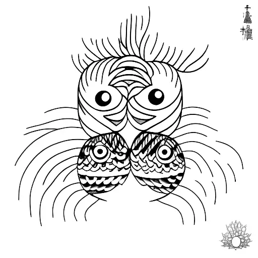 Fineline Simple Tattoo Bird