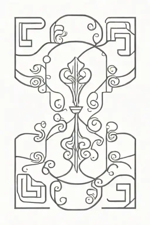 Traditional Romanian Embroidery Patterns In Red And Black