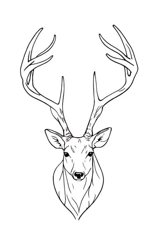 Buck Deer Simple
