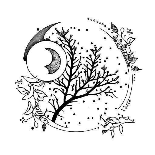 Botanical Moon