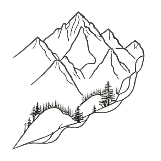 A Mountain Slope That Leads Upto My Mba Classes