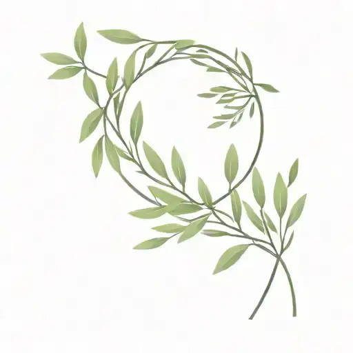 Olive Branch Wreath With Roman Numeral For 1989