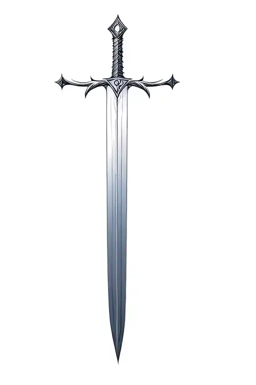 Aerondight Silver Sword