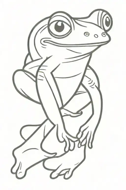 The Logo Of The Olympic Games 80 And Frog