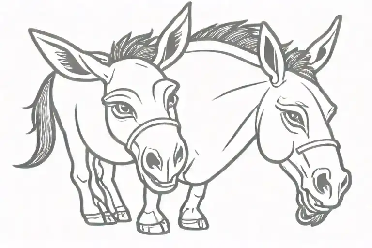 Buy A Donkey Cartoon