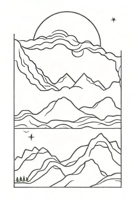 Sagittarius Transformation Mountains Nature Ocean Beach Waves