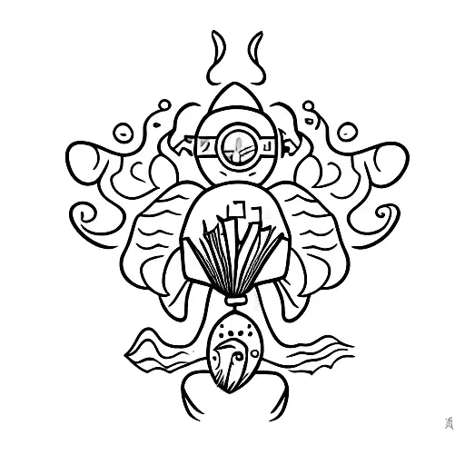 Fish Reading A Book On How To Fly