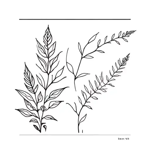 Tattoo Plants Technology Black And White Calf Women