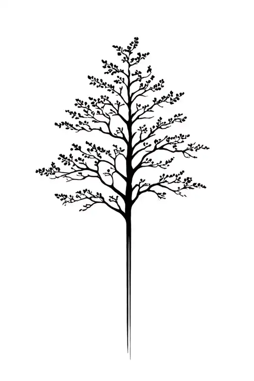 Evolutive Growing Tree Minimalist