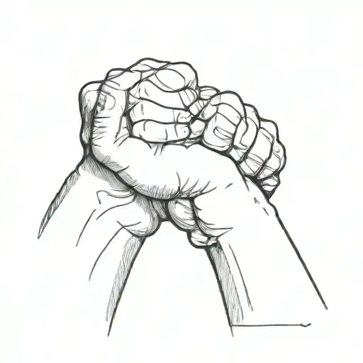 Mom And Son Fist Bump