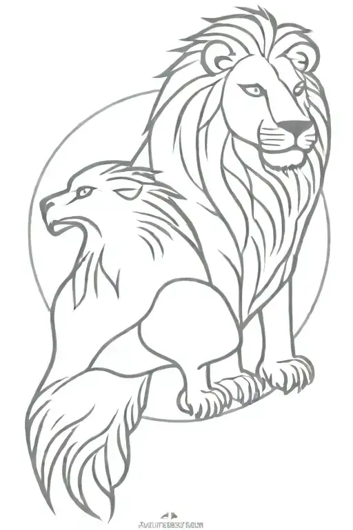 Lion And Eagle Armenian